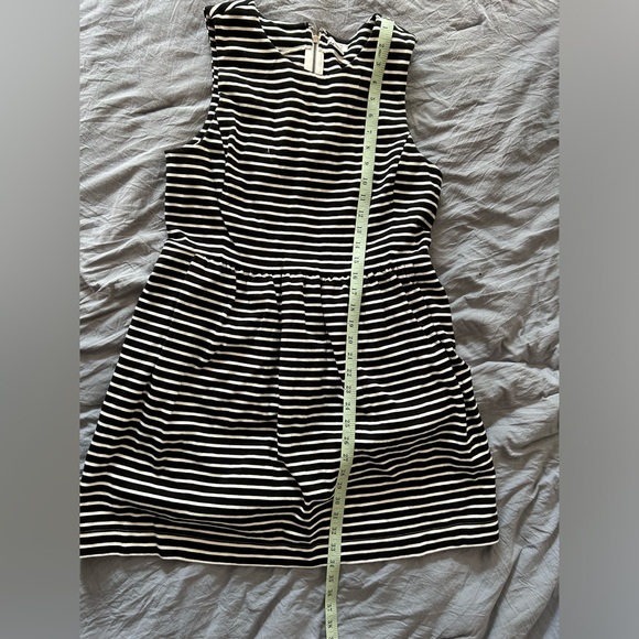 Women’s casual J. Crew stripped dress size L - Picture 6 of 6